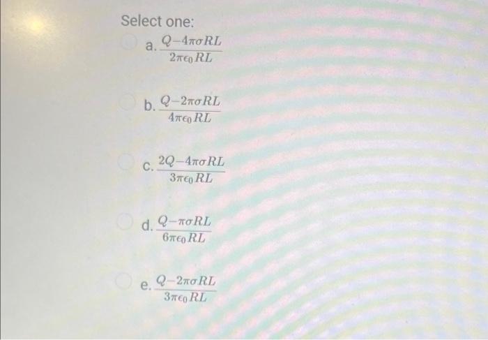 Solved A Solid Conducting Cylinder Of Length L And Radius R Chegg