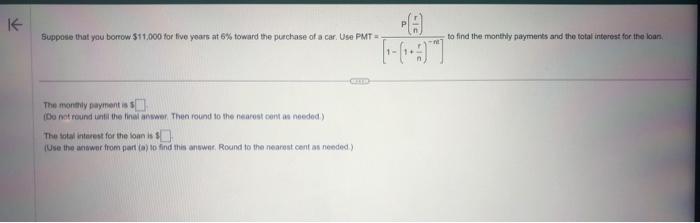 Solved Suppose That You Borrow 511 000 For Five Yours At 6 Chegg