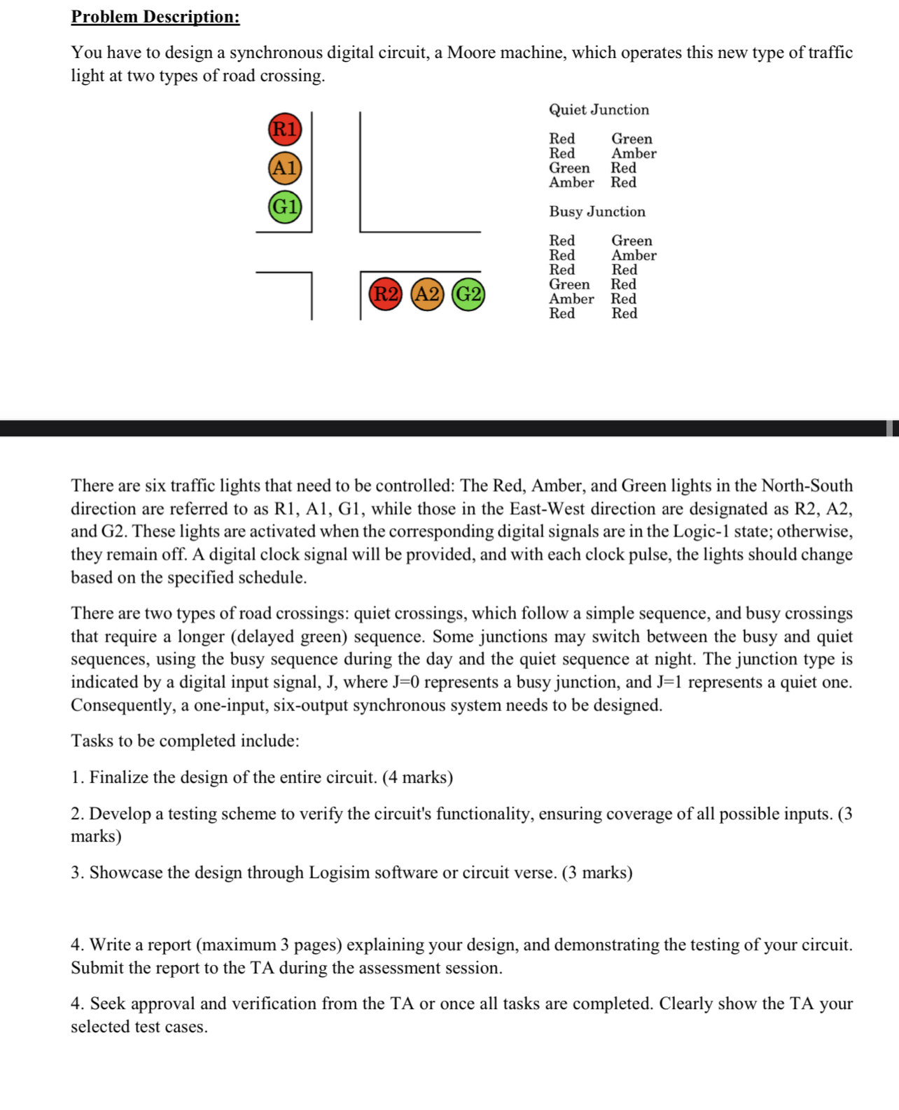 Problem Description You Have To Design A Synchronous Chegg