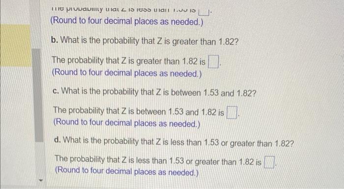 Solved Please Answer All Parts A D Thank You Chegg