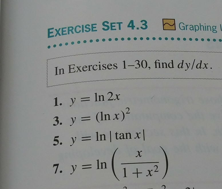 Solved EXERCISE SET 4 3 W Graphing In Exercises 130 Find Chegg