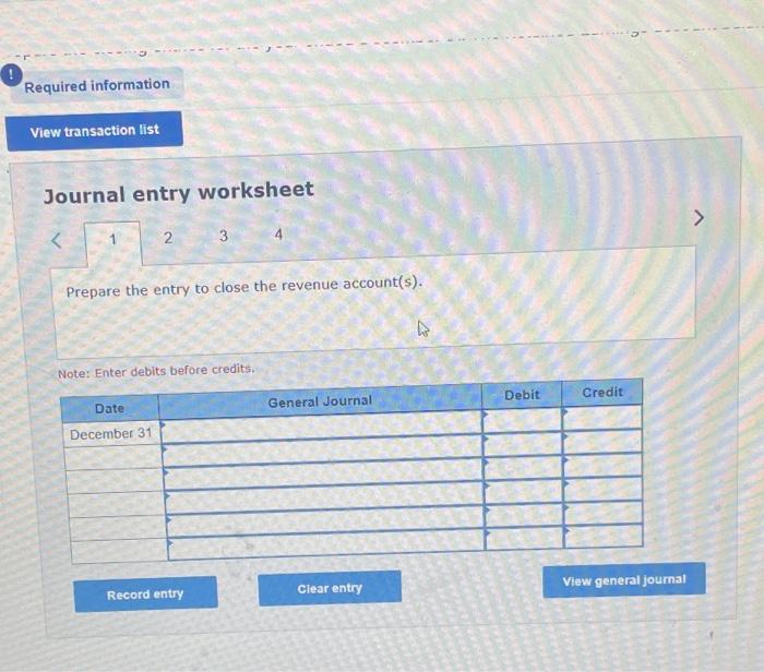 Solved Journal Entry Worksheet Prepare The Entry To Chegg