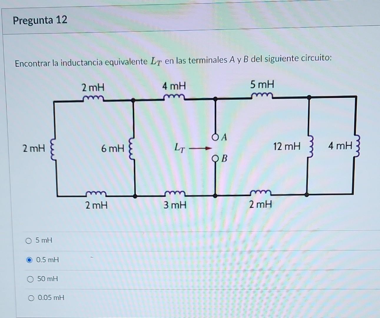 Solved Encontrar La Inductancia Equivalente LT En Las Chegg