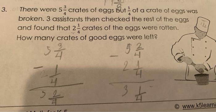 Solved There Were Crates Of Eggs But Of A Crate Of Chegg