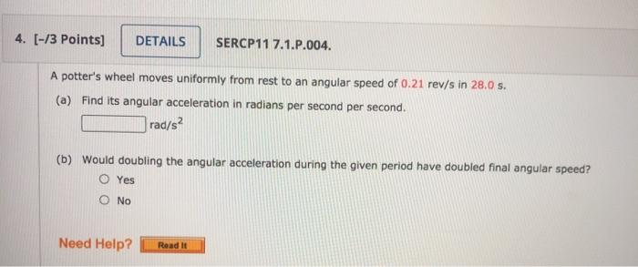 Solved Points Details Sercp P A Potter S Chegg