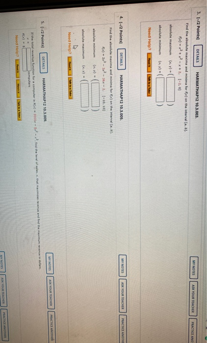 Solved Points Details Harmathap My Notes Chegg