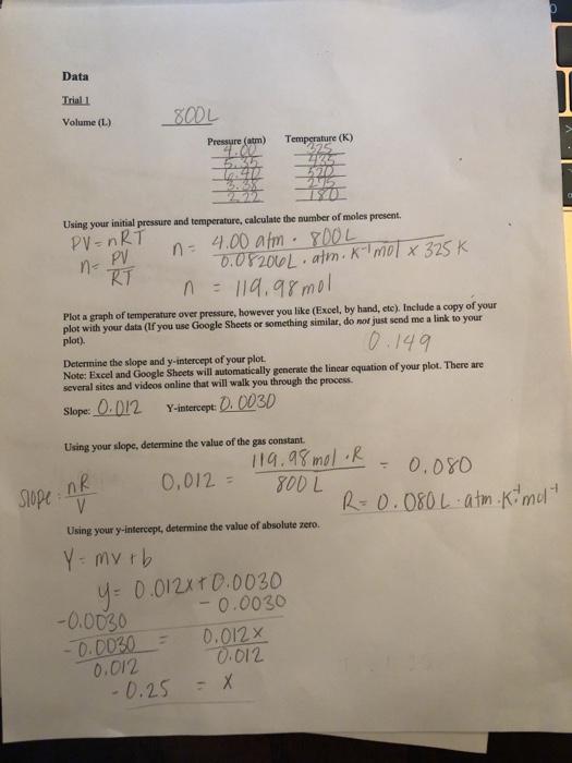 Solved One Could Also Perform This Experiment By Chegg