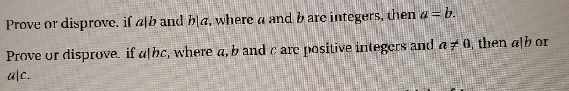 Solved Prove Or Disprove If A B And B A Where A And B Chegg