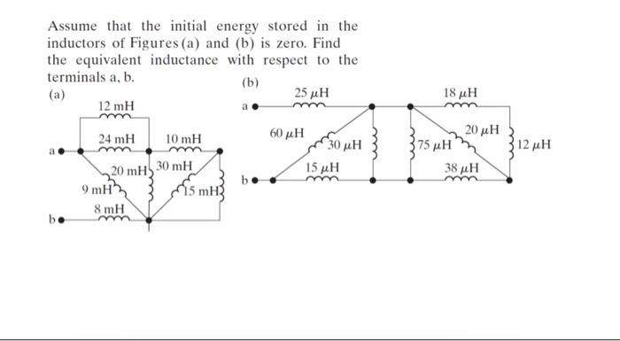 Solved Assume That The Initial Energy Stored In The Chegg