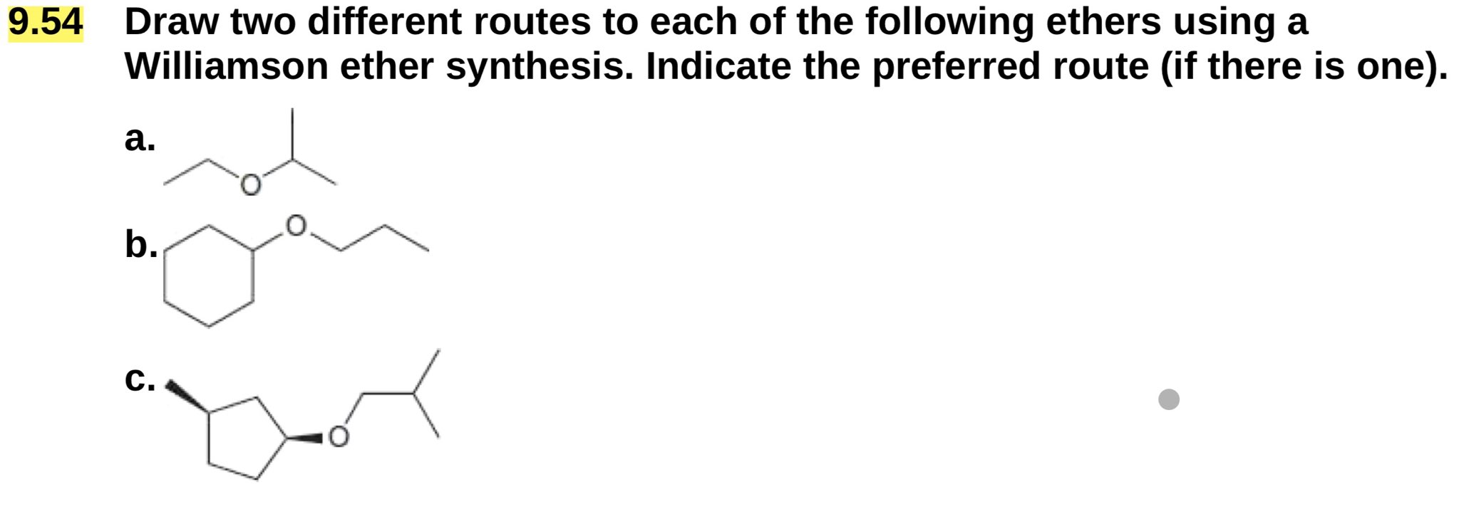 Solved 9 54 Draw Two Different Routes To Each Of The Chegg