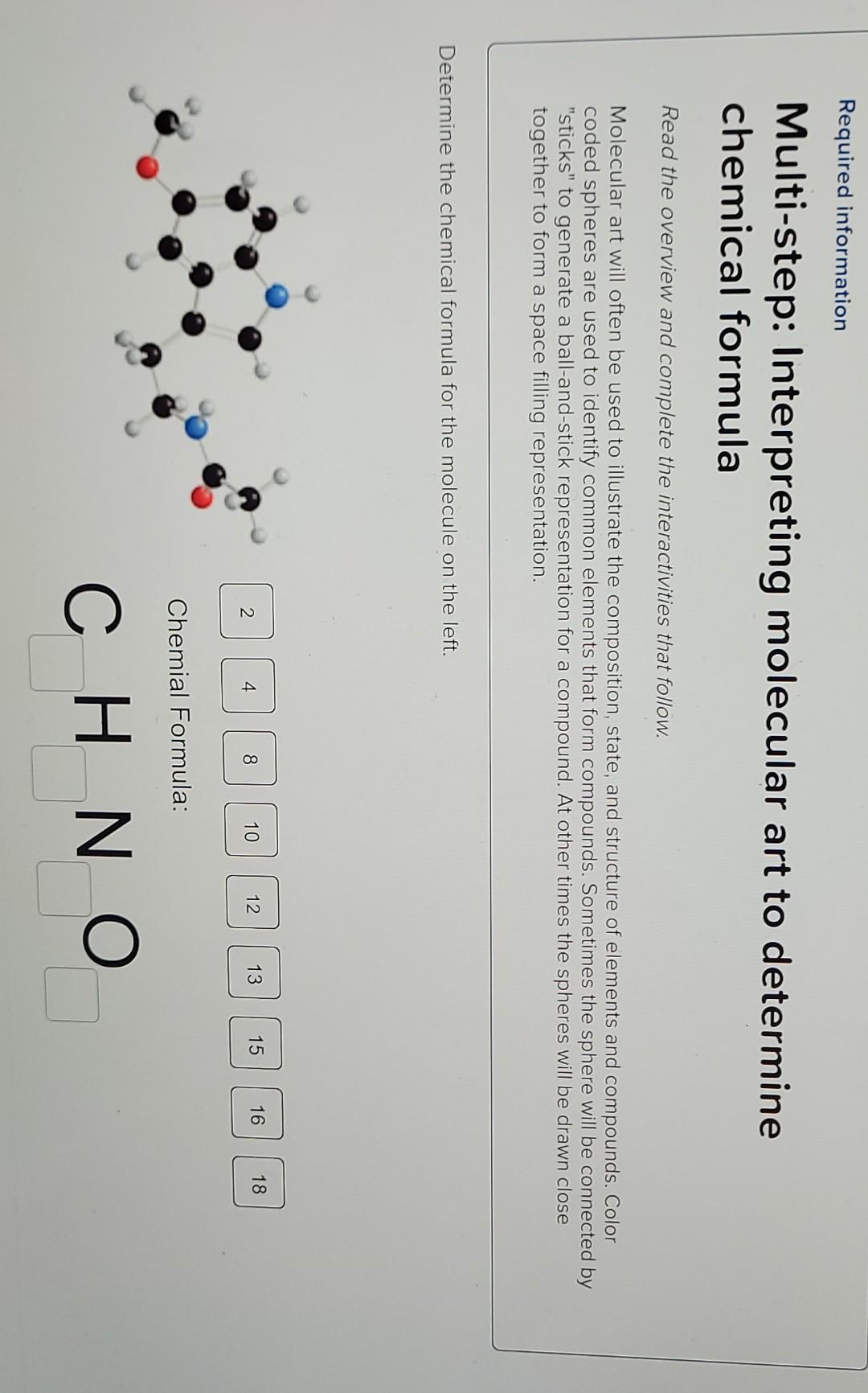 Solved Required Information Multi Step Interpreting Chegg