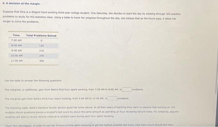 Solved Suppose That Rina Is A Diligent Hard Working Chegg