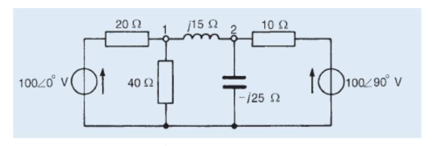 Solved Determine All Currents And Voltages In Each Branch Chegg