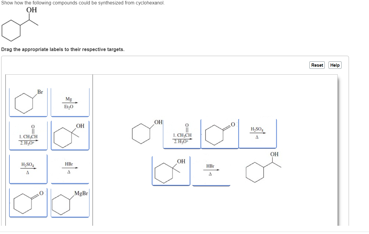 Solved Show How The Following Compounds Could Be Synthesized Chegg