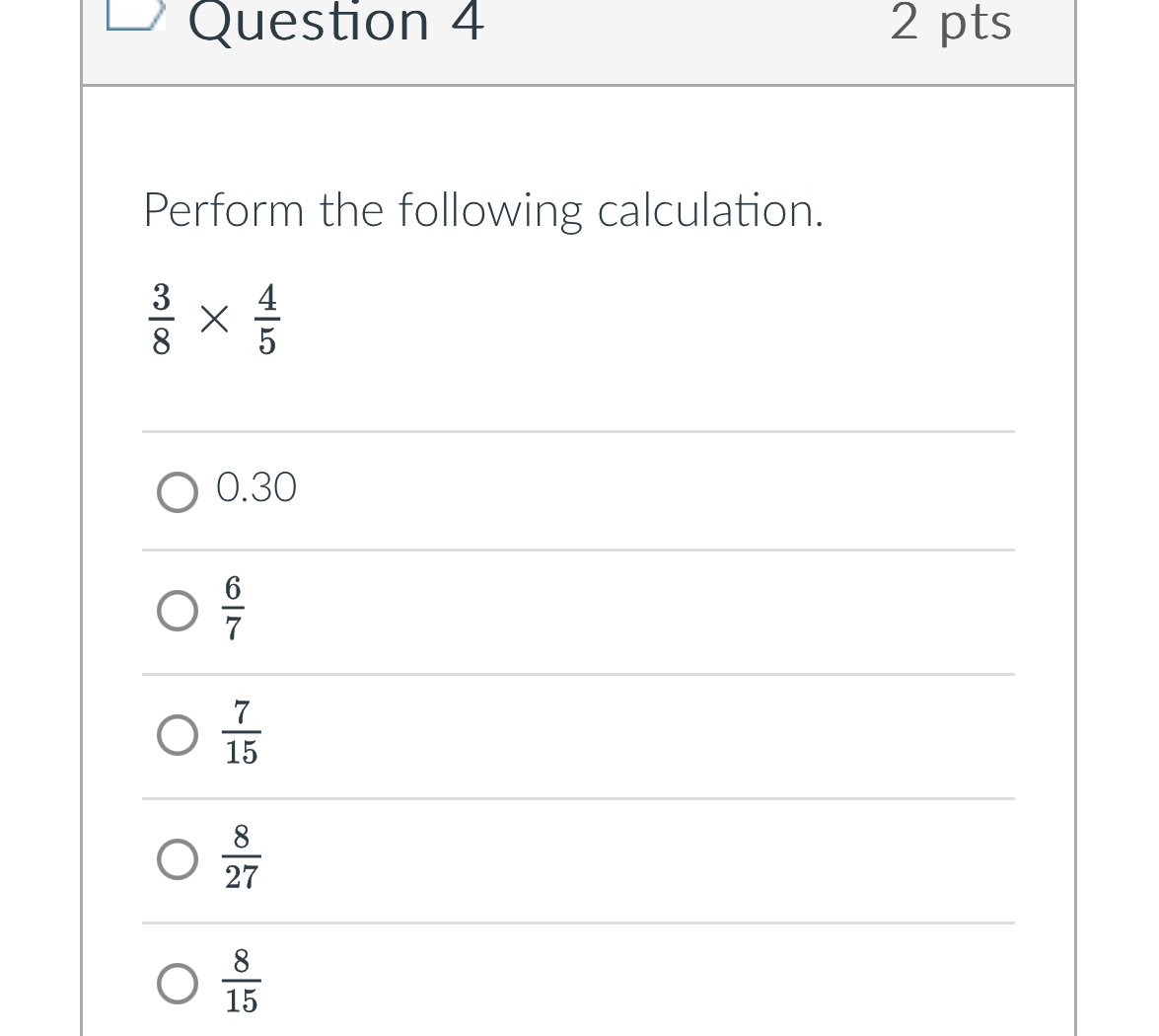 Solved Question 42 PtsPerform The Following Calculation Chegg