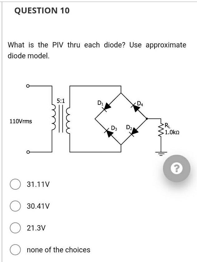 Solved Consider The Circuit Below A What Type Of Chegg