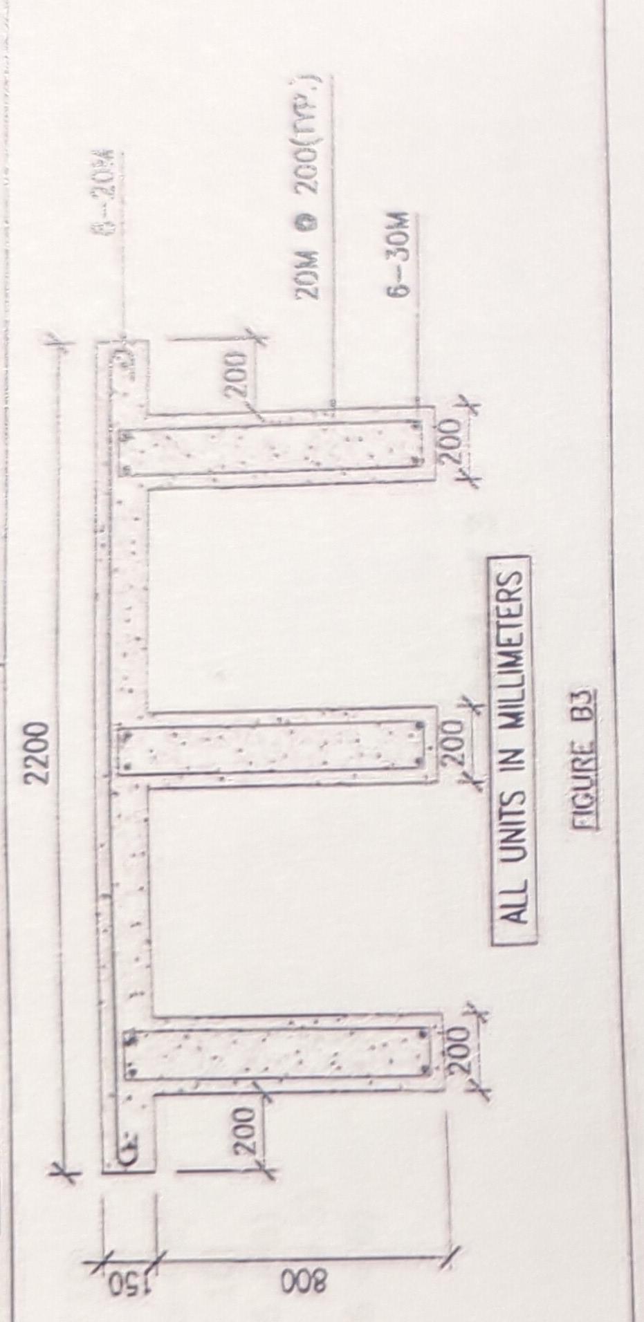 Solved A Triple T Cross Section Of Reinforced Concrete Chegg