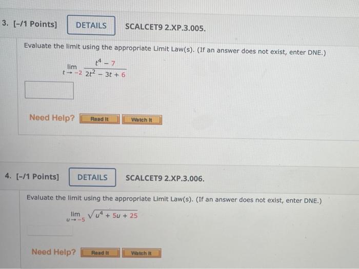 Solved Points Details Scalcet Xp Evaluate Chegg