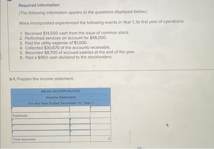 Solved Prepare Income Statement Changes In Stockholder Chegg