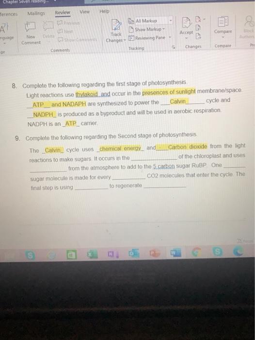 Solved Chapter Seven Reading Herences Mailings Review View Chegg