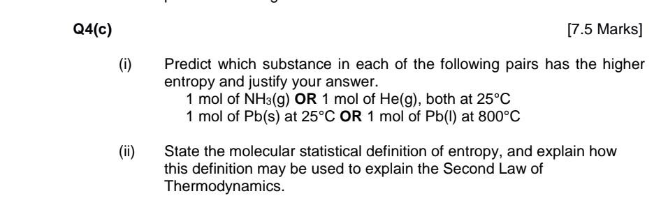 Solved I Predict Which Substance In Each Of The Following Chegg