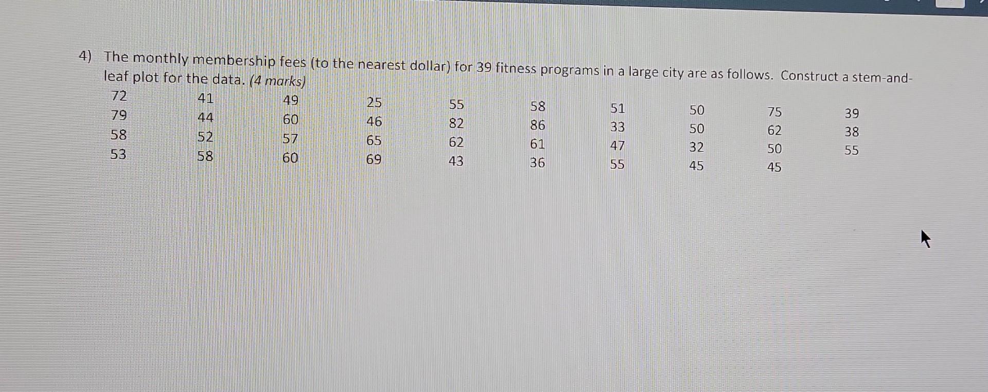 Solved MATH 2014 Business Statistics Take Home Assignment Chegg