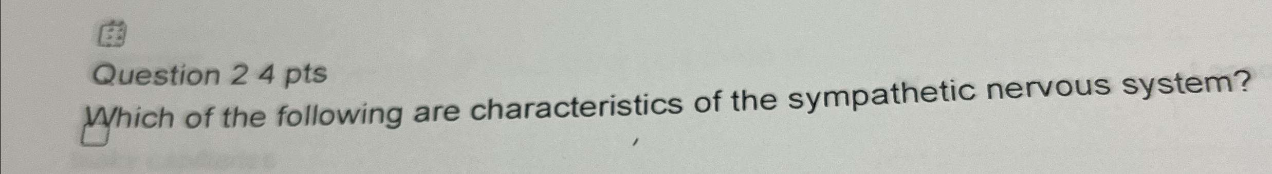 Solved Question Ptswhich Of The Following Are Chegg