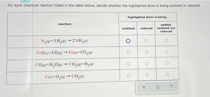 Solved For Each Reaction Write The Chemical Formulae Of The Chegg