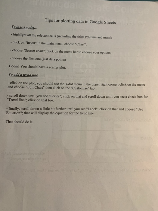 Solved Chm L Dry Lab Molar Heat Of Vaporization Report Chegg