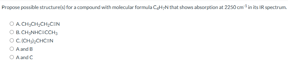 Solved Propose Possible Structure S For A Compound With Chegg