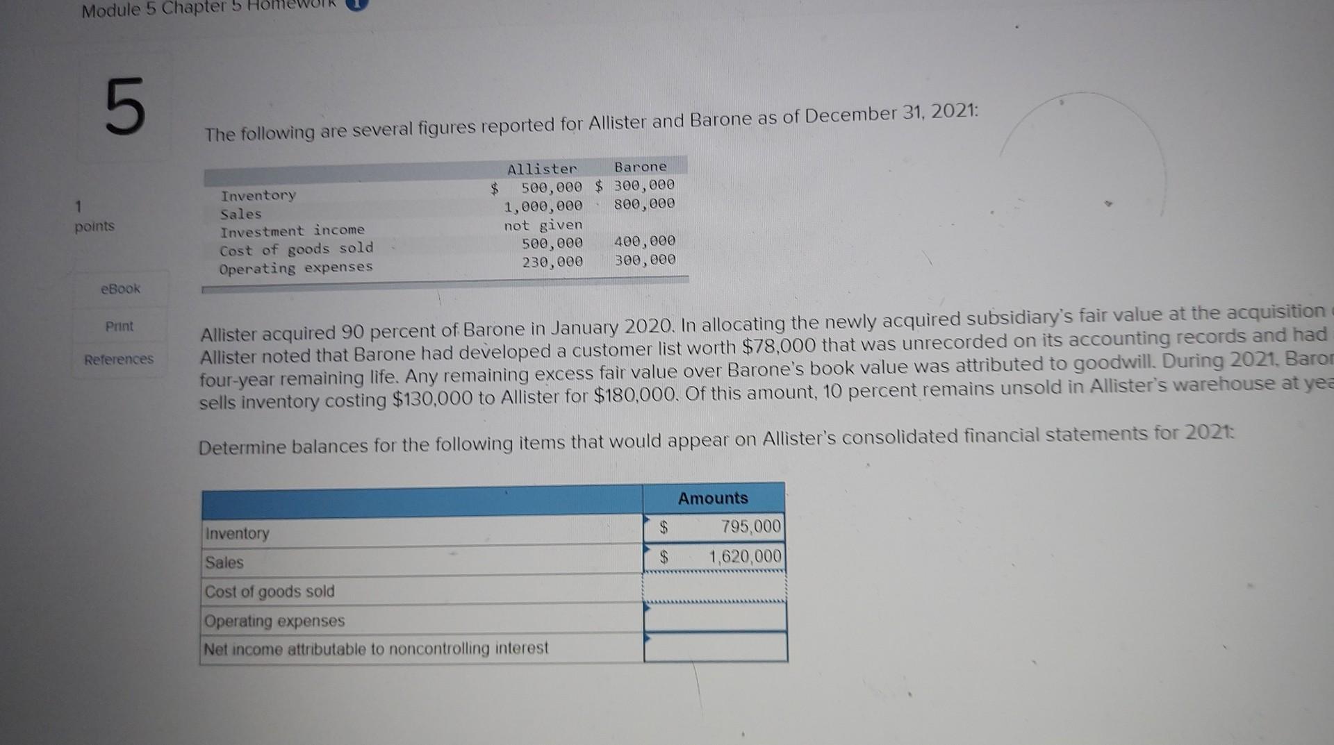 Solved The Following Are Several Figures Reported For Chegg