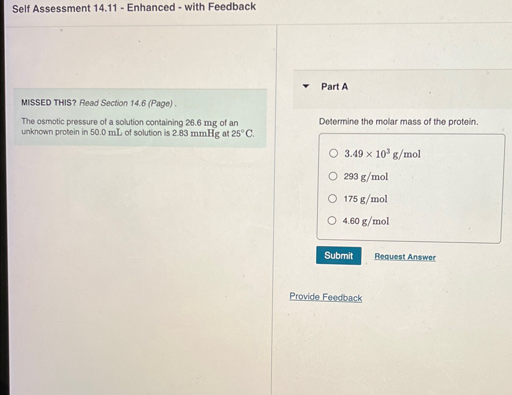 Solved Self Assessment 14 11 Enhanced With Chegg