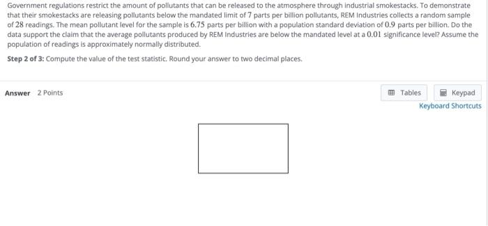 Solved Government Regulations Restrict The Amount Of Chegg