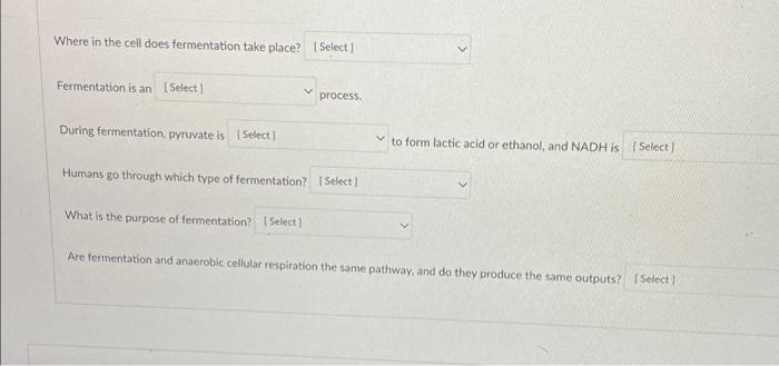 Solved He Reactants For Aerobic Cellular Respiration Are And Chegg