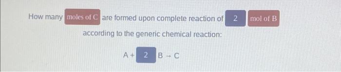 How Many Moles Of Care Formed Upon Complete Reaction Chegg