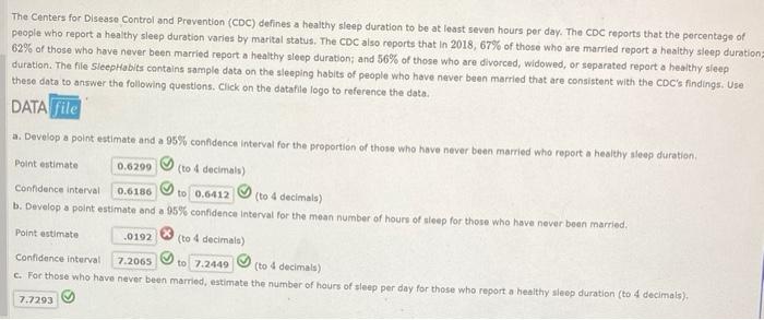 Solved The Centers For Disease Control And Prevention Cdc Chegg