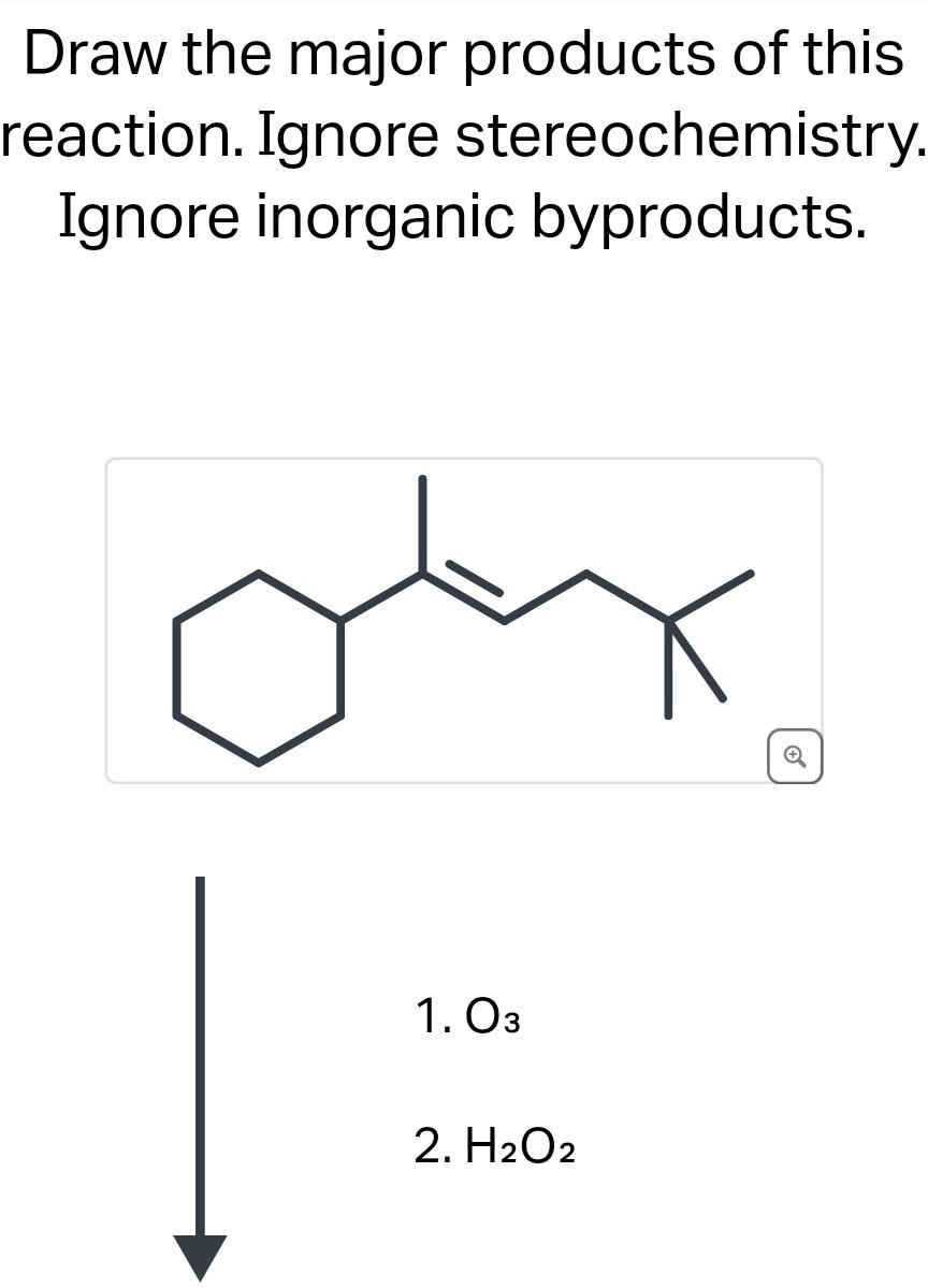 Solved Draw The Major Products Of This Reaction Ignore Chegg