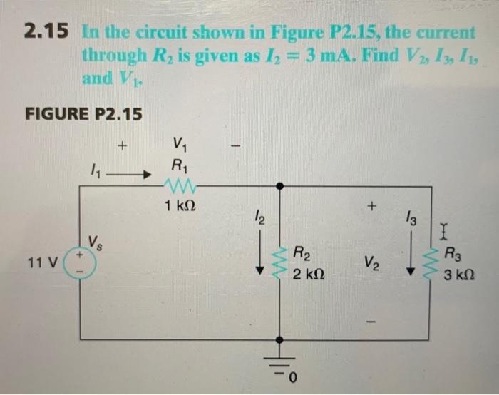 Solved In The Circuit Shown In Figure P The Chegg