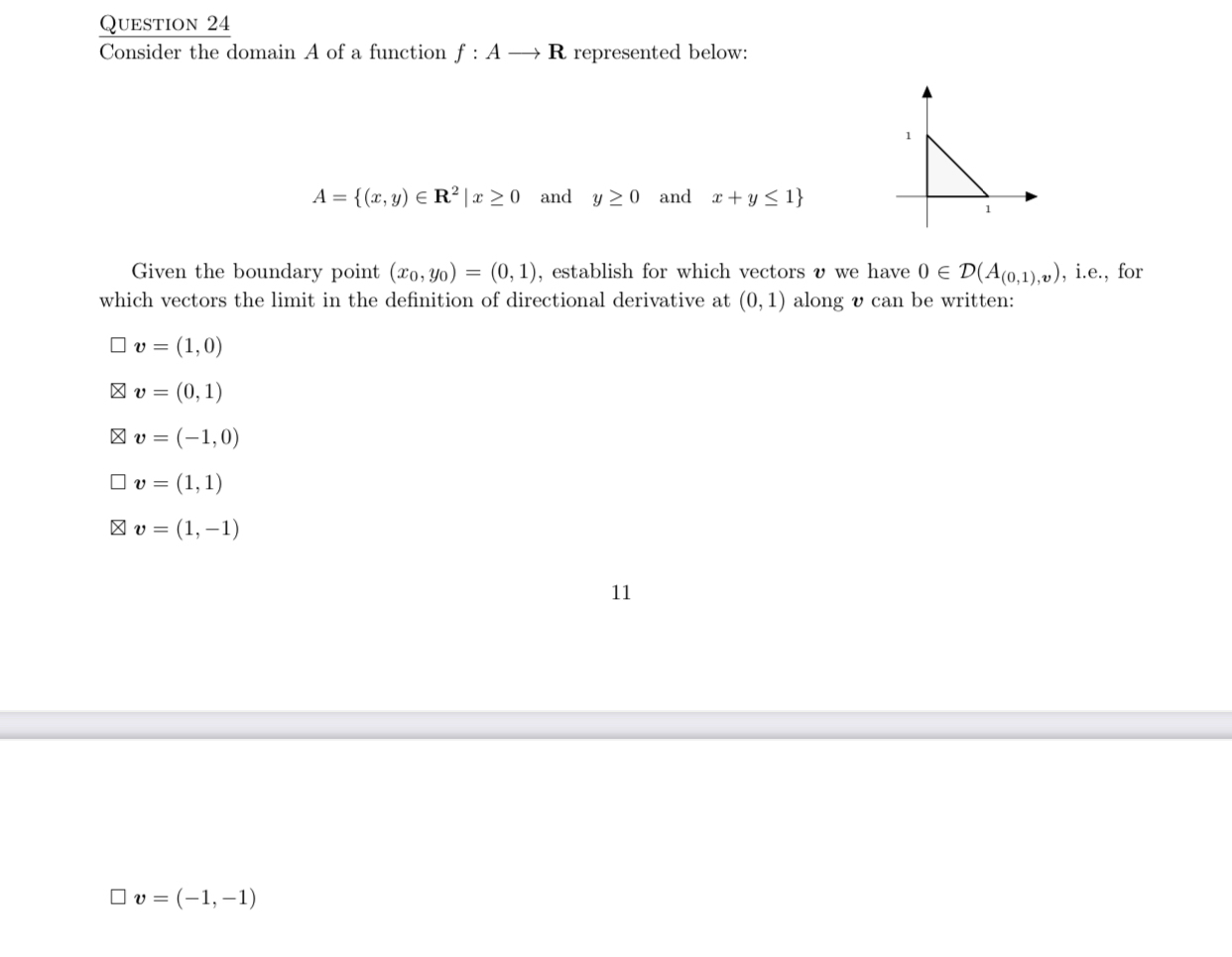 Solved Question Consider The Domain A Of A Function Chegg