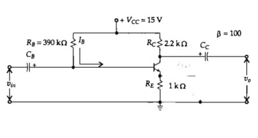 Solved Find Ib Ic And Vce Chegg