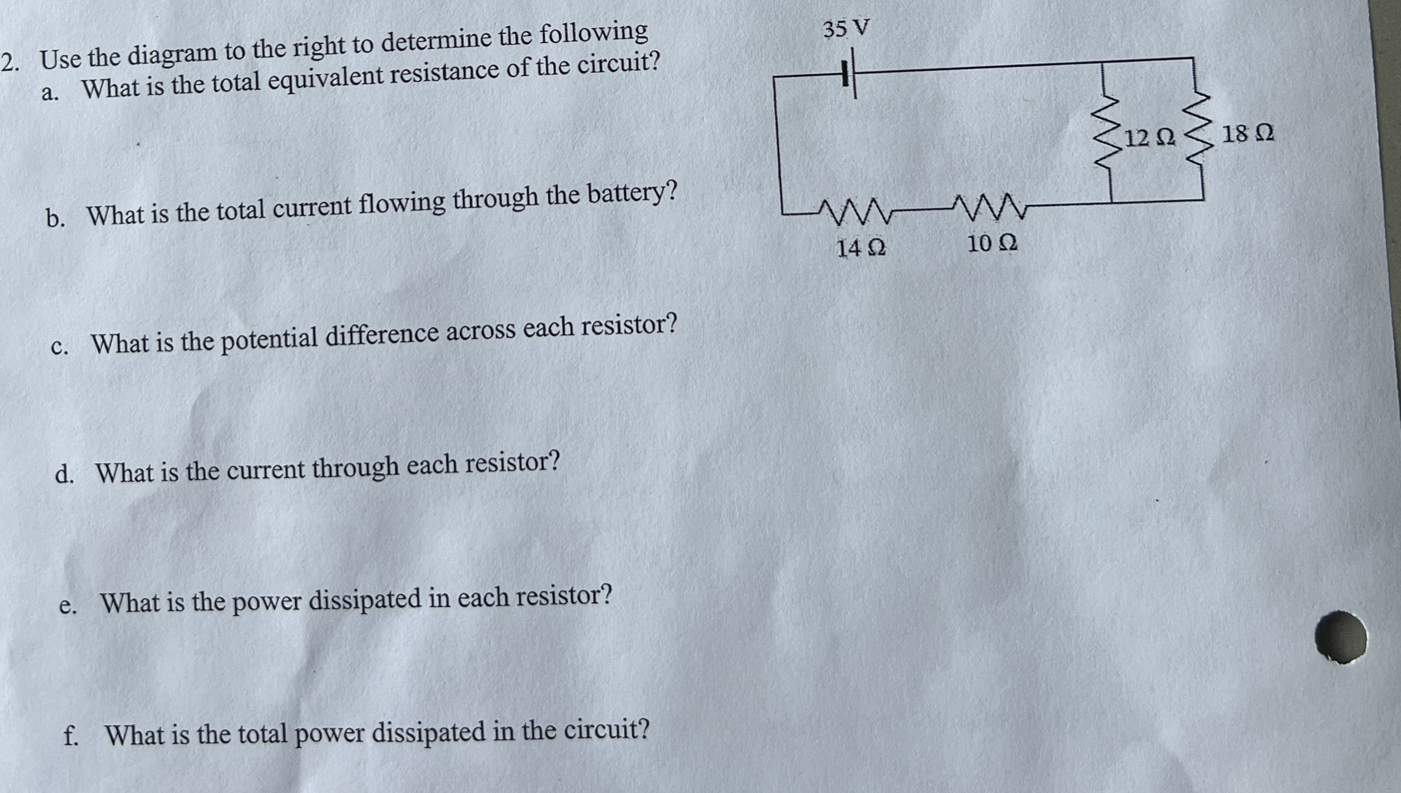 Solved Use The Diagram To The Right To Determine The Chegg