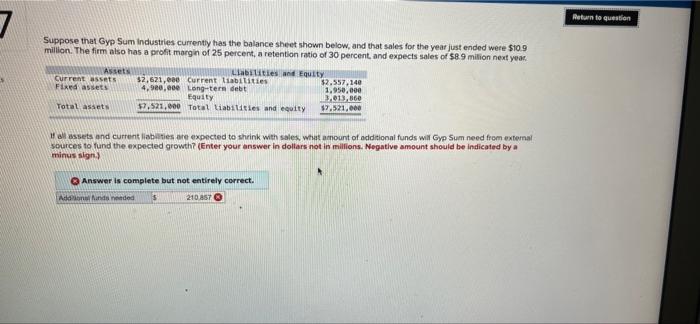 Solved 3 Suppose That Gyp Sum Industries Currently Has The Chegg