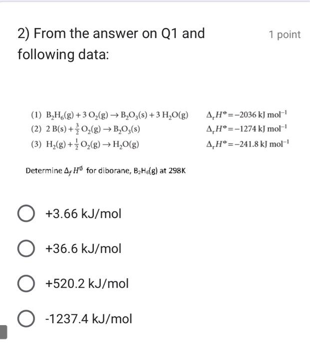 Solved Consider The Following Equilibrium Point For Chegg