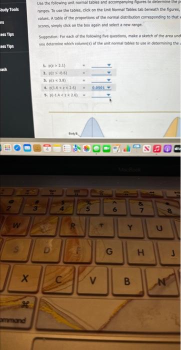 Solved Use The Following Unit Normal Tables And Accompanying Chegg