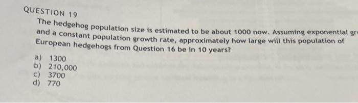 Solved The Following Life Table Is From A Hypothetical Chegg