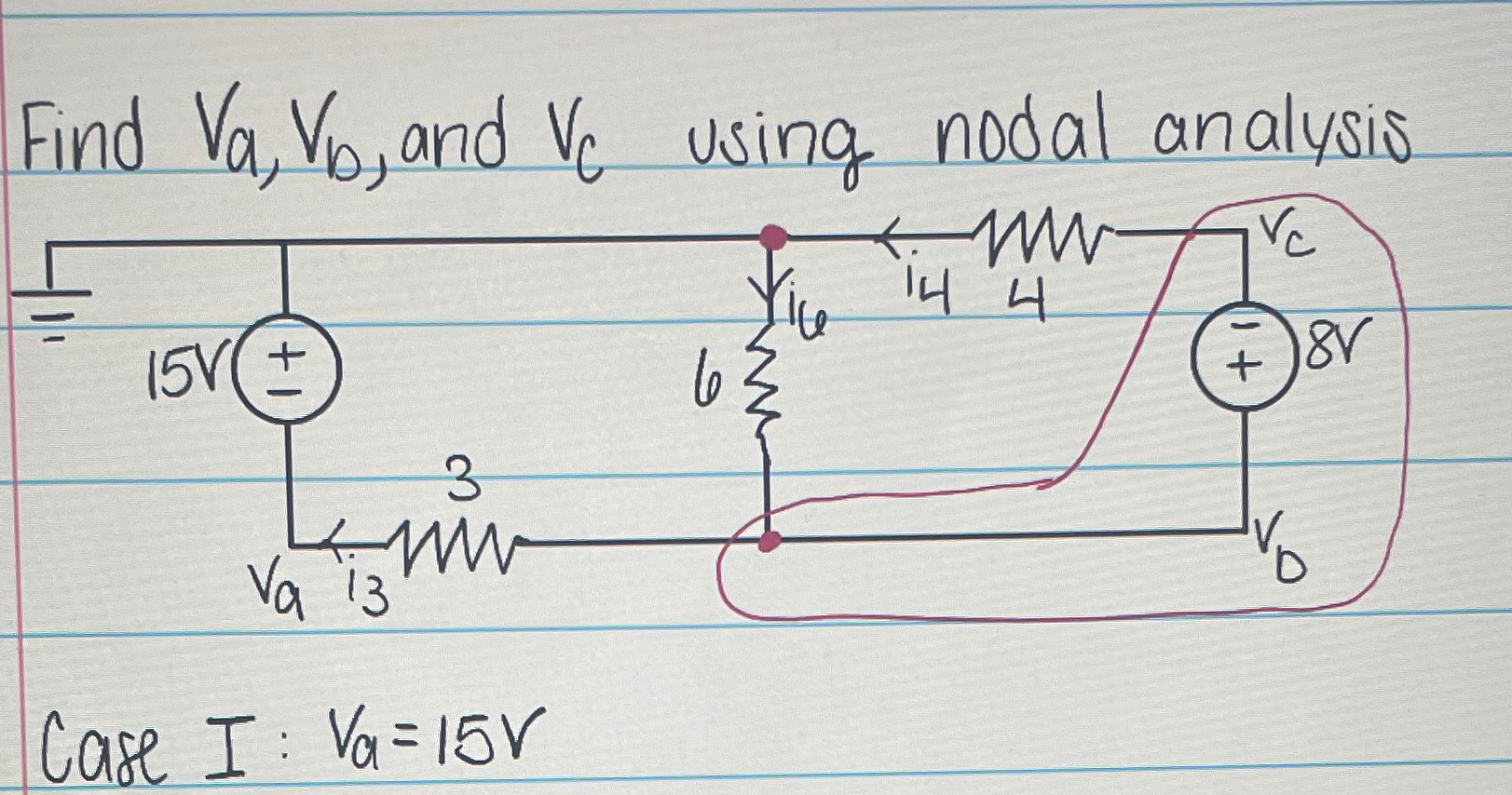 Solved Find Va Vb And Vc Using Nodal Analysis Chegg