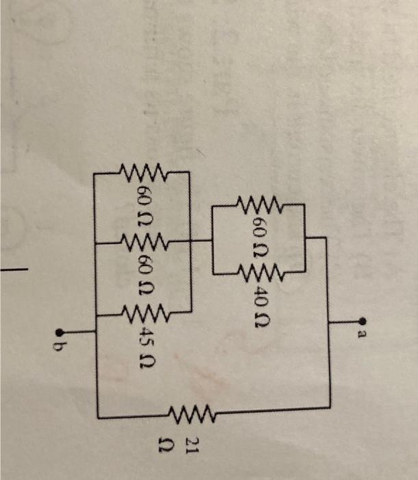 Solved Determine The Equivalent Resistance Of The Circuit Chegg