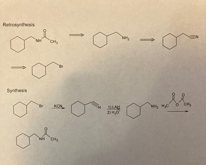 Solved Alkyne And Nitrile Synthesis Retrosynthesis Ch Ch Oh Chegg