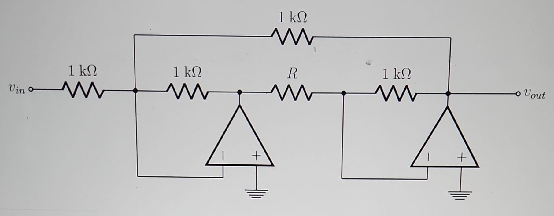 Solved In This Ideal Op Circuit It Is Given That R Chegg