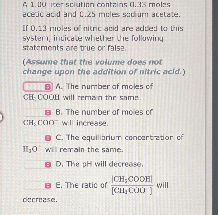 Solved A Liter Solution Contains M Ammonia And Chegg